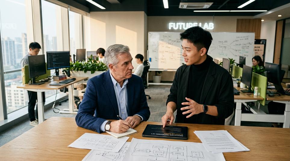 57岁终身教授辞职，给24岁学生老板“打工”