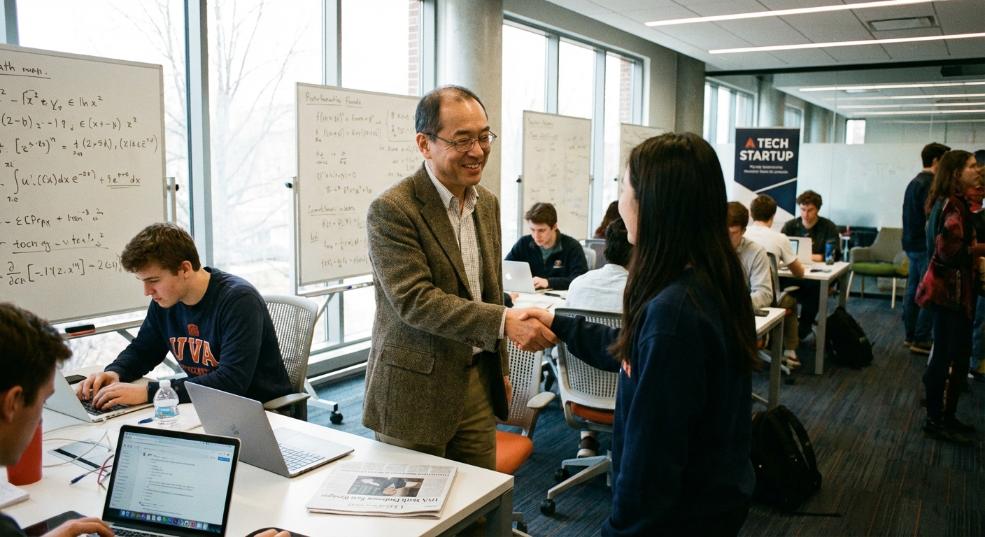 57岁终身教授辞职，给24岁学生老板“打工”第一张图