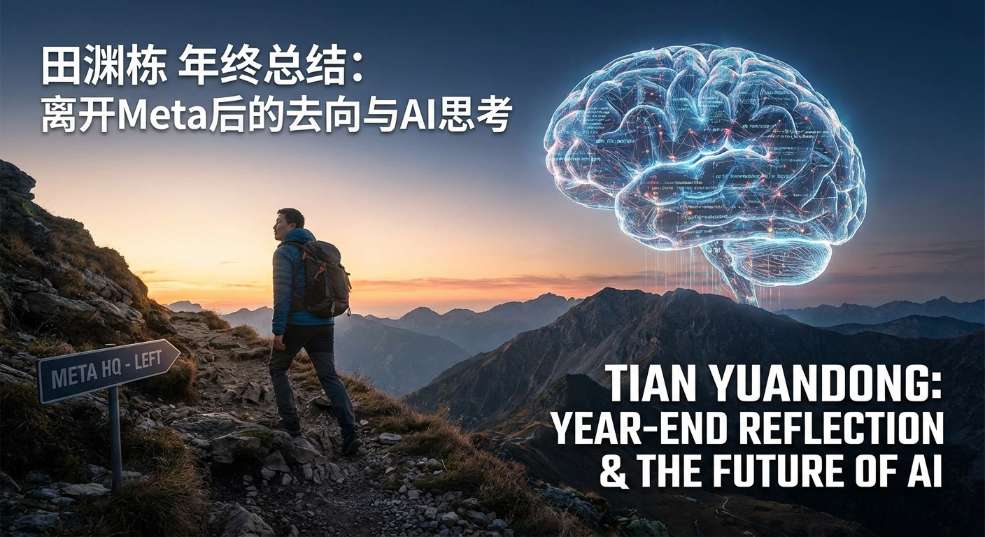 田渊栋的年终总结：离开Meta后的去向以及关于AI的思考