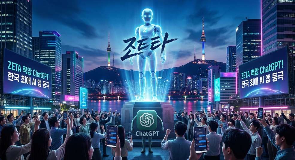 力压 ChatGPT，韩国本土 AI 聊天机器人 Zeta 成该国最受欢迎 AI