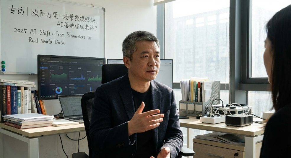 专访|欧阳万里:场景数据短缺,AI落地退回老路? 专访|欧阳万里:场景数据短缺,AI落地退回老路?第一张图