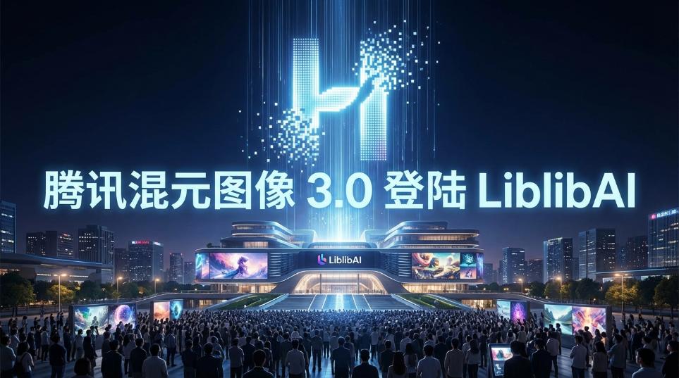 腾讯混元图像 3.0 登陆国内最大 AI 内容创作平台 LiblibAI