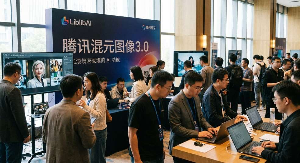 腾讯混元图像 3.0 登陆国内最大 AI 内容创作平台 LiblibAI第一张图