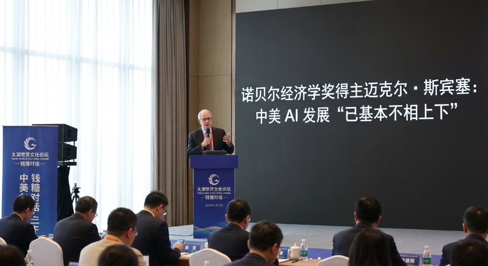 诺贝尔经济学奖得主迈克尔・斯宾塞:中美 AI 发展“已基本不相上下” 诺贝尔经济学奖得主迈克尔・斯宾塞:中美 AI 发展“已基本不相上下”第一张图