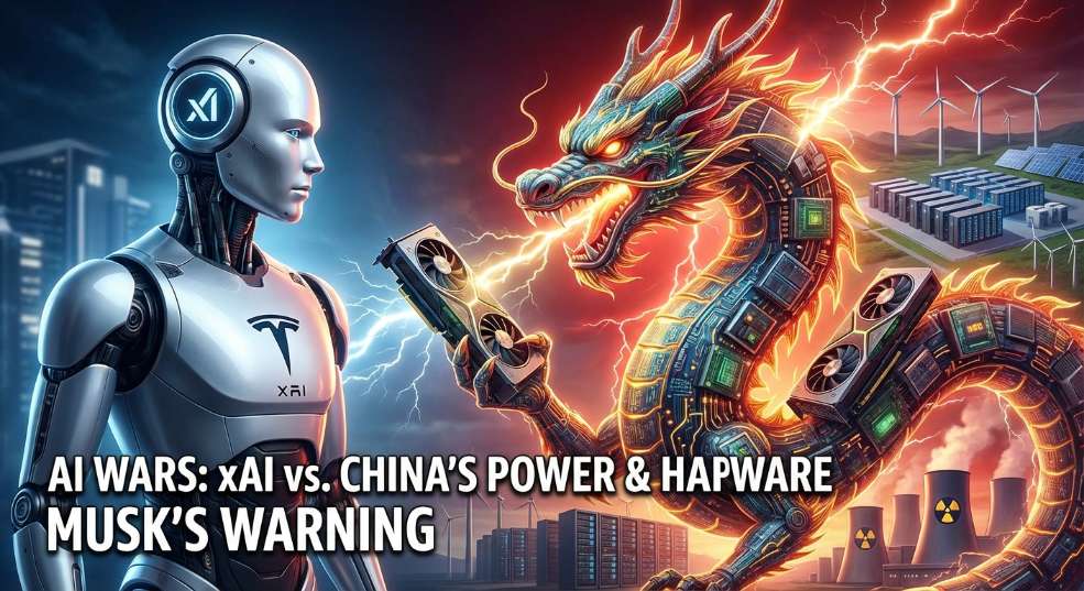 马斯克称中国公司将是 xAI 最难对付的对手：电力比美国多，硬件也很强
