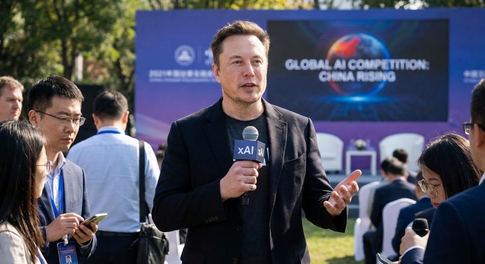 马斯克称中国公司将是 xAI 最难对付的对手：电力比美国多，硬件也很强第一张图
