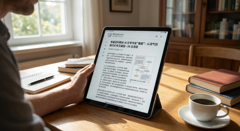 维基百科解析 AI 文字内容“套路”：从语气到格式的常见破绽第一张图