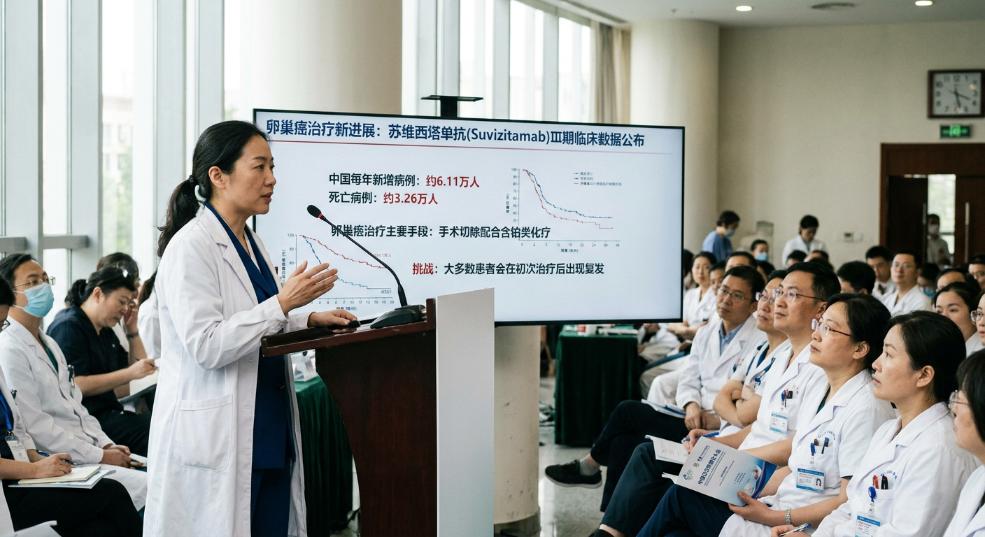 卵巢癌治疗新进展：苏维西塔单抗Ⅲ期临床数据公布第一张图