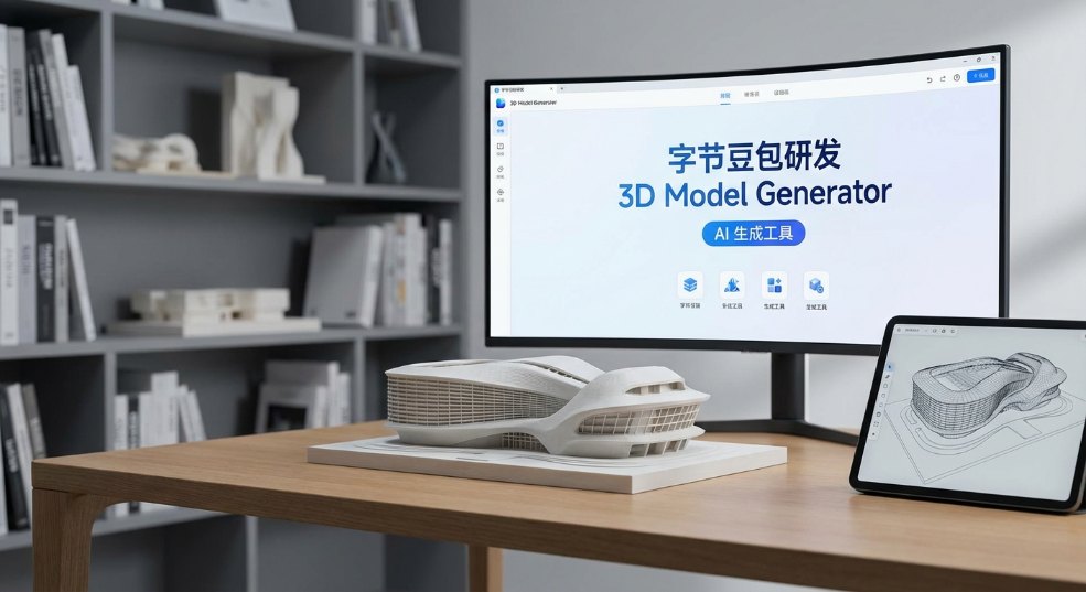 字节豆包研发 3D 模型 AI 生成工具“3D Model Generator”第二张图