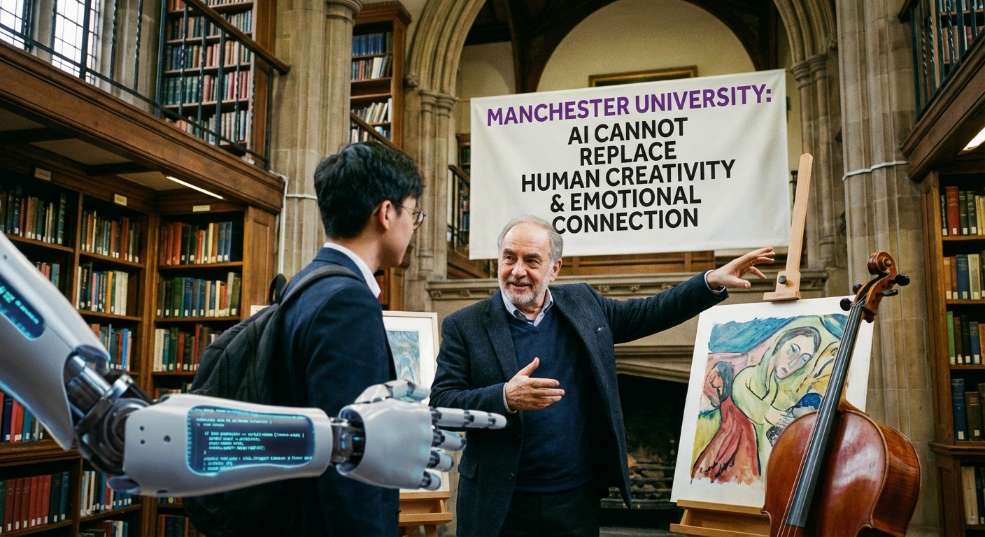曼大教授：AI 无法替代人类创造力与情感联结