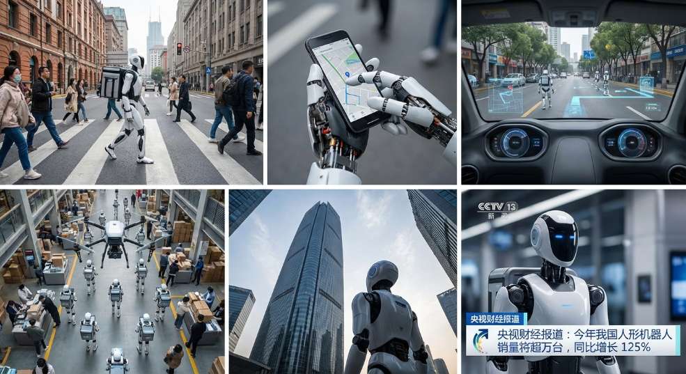 今年我国人形机器人销量将超万台，同比增长 125%第二张图