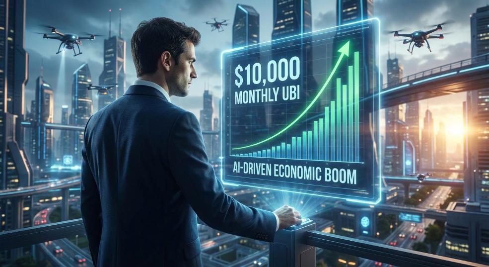 前 OpenAI 研究员大胆预测：AI 带来的经济增长将使每月 1 万美元基本收