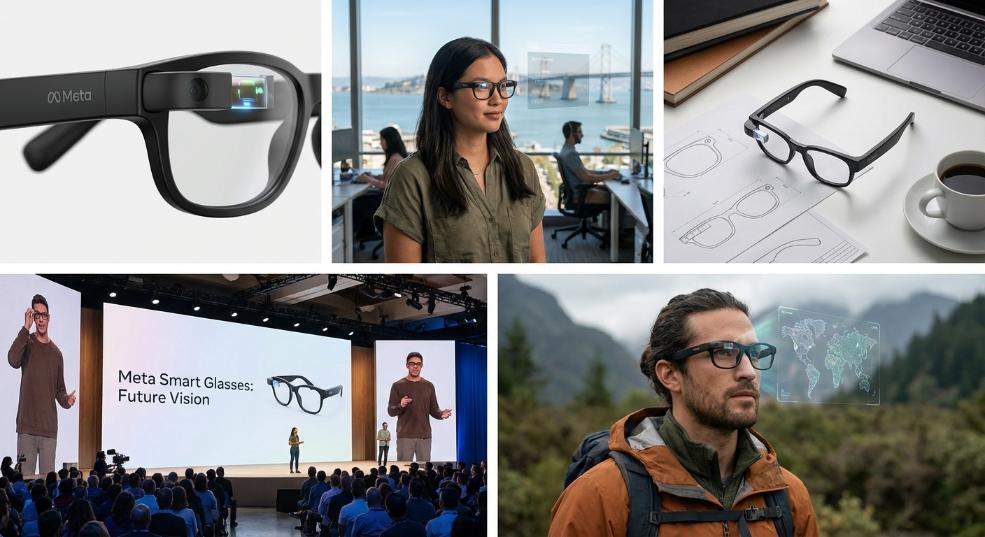 Meta 带屏智能眼镜有望下月发布第二张图