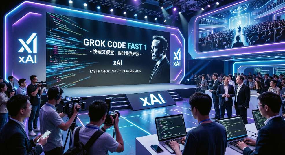 xAI 推出智能代码生成模型 Grok Code Fast 1：快速又便宜，限时免费开放第二张图