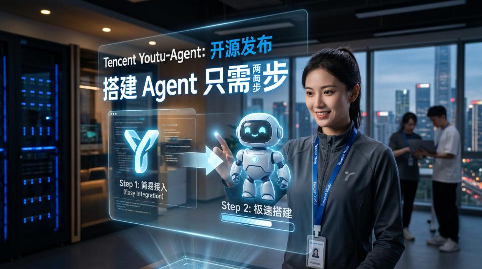 腾讯智能体框架 Youtu-Agent 开源，搭建 Agent 只需两步