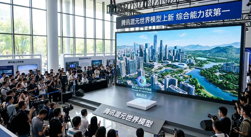 腾讯混元世界模型上新,综合能力获第一 腾讯混元世界模型上新,综合能力获第一第一张图