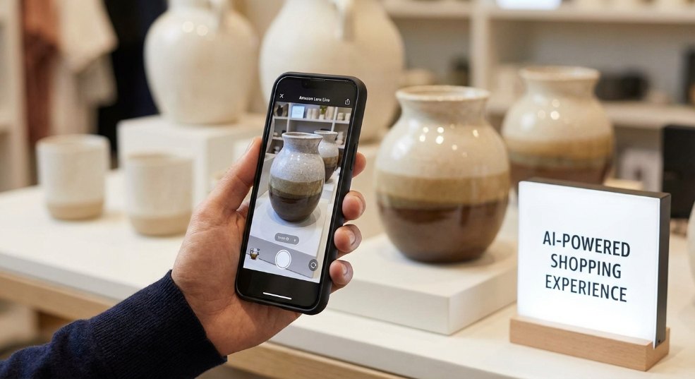 亚马逊推出 AI 购物新功能 Lens Live，手机对着实物扫扫就能找同款第二张图