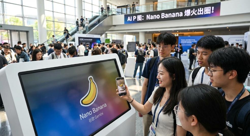 AI“P 图”爆火出圈：“Nano Banana”一周为谷歌 Gemini 吸引千万新用户第二张图