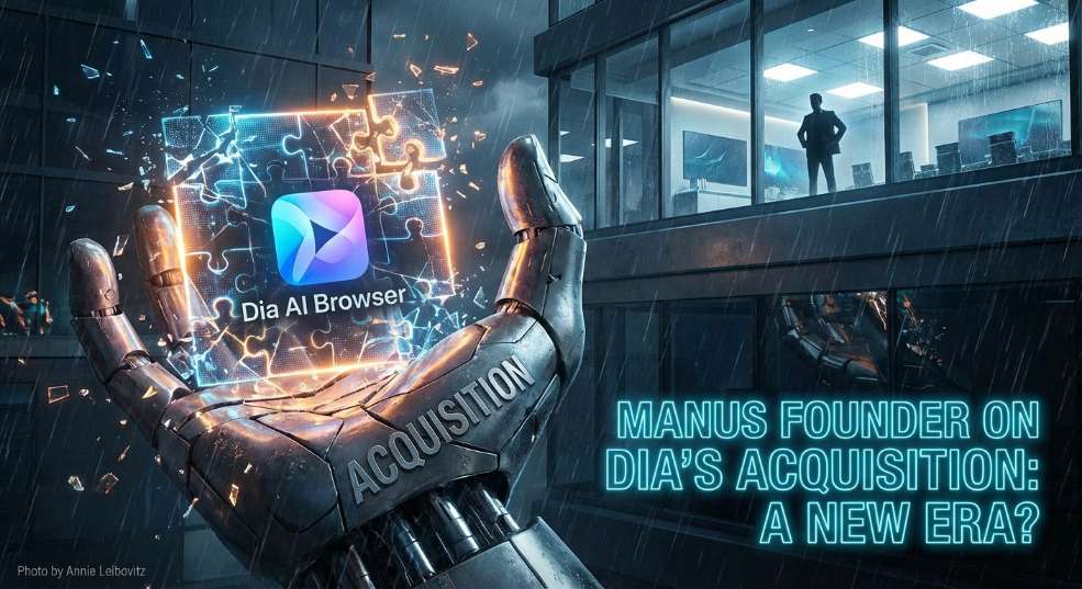 Manus 创始人评价 AI 浏览器产品 Dia 被收购