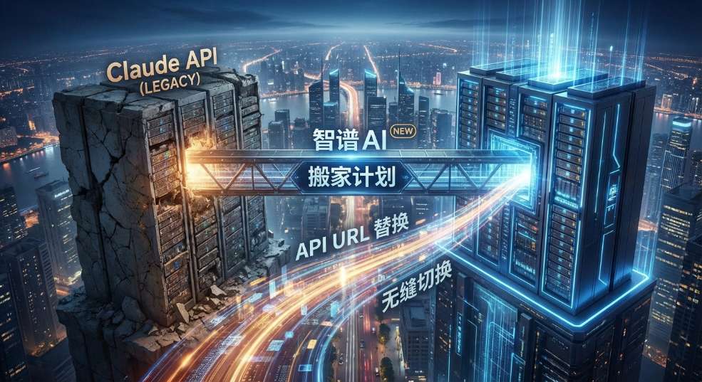 智谱推出“Claude API 用户特别搬家计划”：替换 API URL 即可无