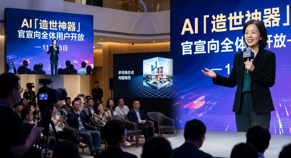 李飞飞的 AI「造世神器」官宣向全体用户开放第二张图