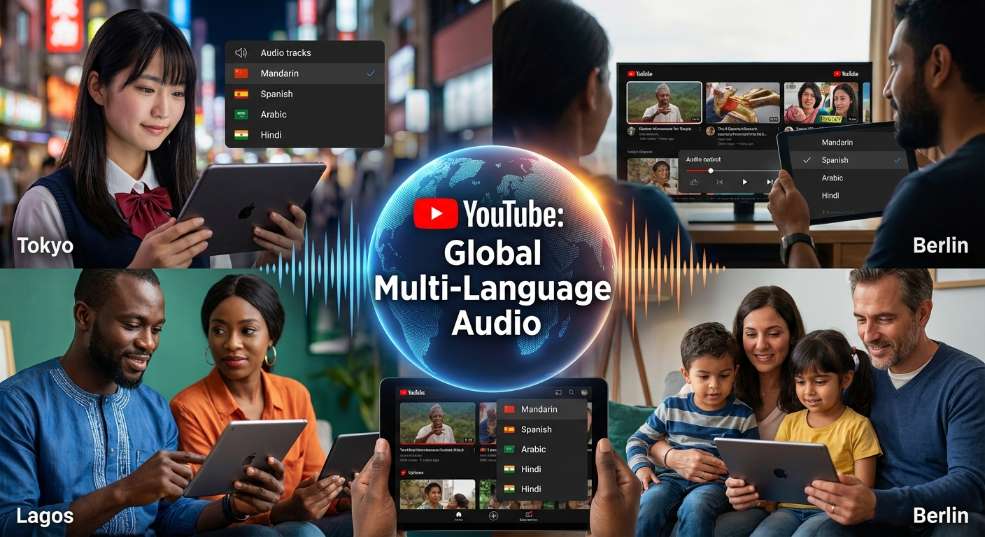 跨越语种障碍，YouTube 全面上线视频多语言配音功能