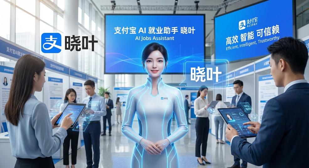 支付宝发布 AI 就业助手「晓叶」
