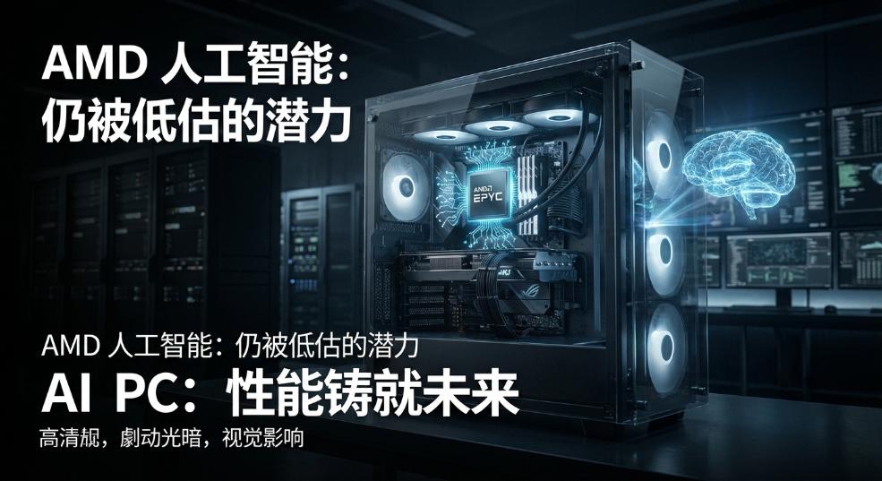 AMD：人工智能仍被低估，AI PC 需基于性能优秀的 PC