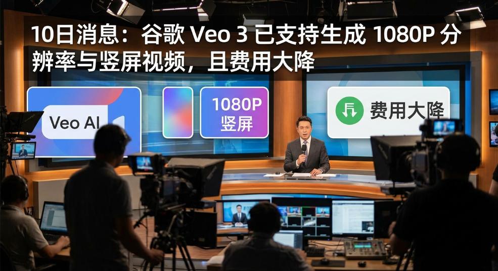 谷歌 Veo 3 已支持生成 1080P 分辨率与竖屏视频,且费用大降 谷歌 Veo 3 已支持生成 1080P 分辨率与竖屏视频,且费用大降第二张图