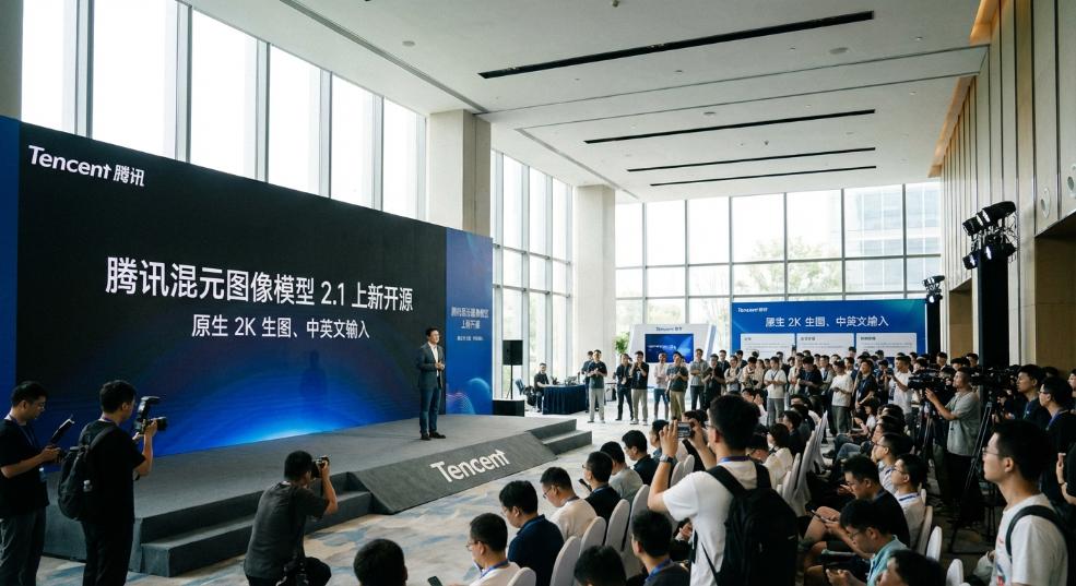 腾讯混元图像模型 2.1 上新开源:原生 2K 生图、中英文输入 腾讯混元图像模型 2.1 上新开源:原生 2K 生图、中英文输入第一张图