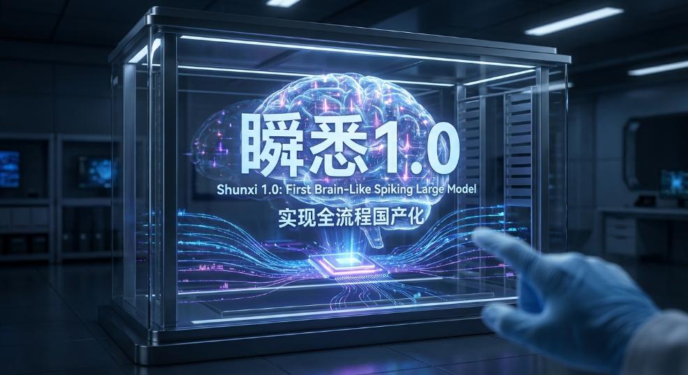 全球首款类脑脉冲大模型“瞬悉 1.0”问世，实现全流程国产化