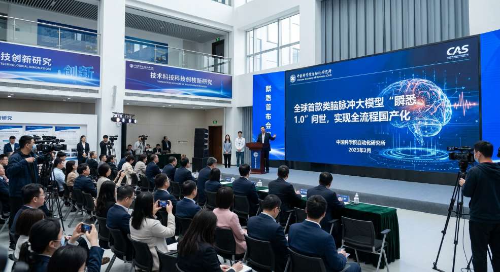 全球首款类脑脉冲大模型“瞬悉 1.0”问世，实现全流程国产化第二张图
