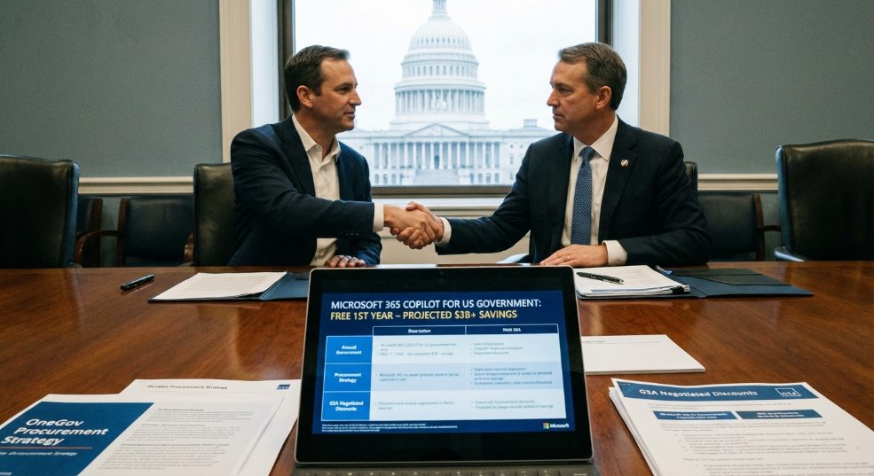 微软宣布免费为美国政府提供 Microsoft 365 Copilot 服务，首年就能为其节省超 30 亿美元第二张图