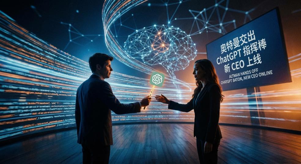 奥特曼交出 ChatGPT 指挥棒，新 CEO 上线