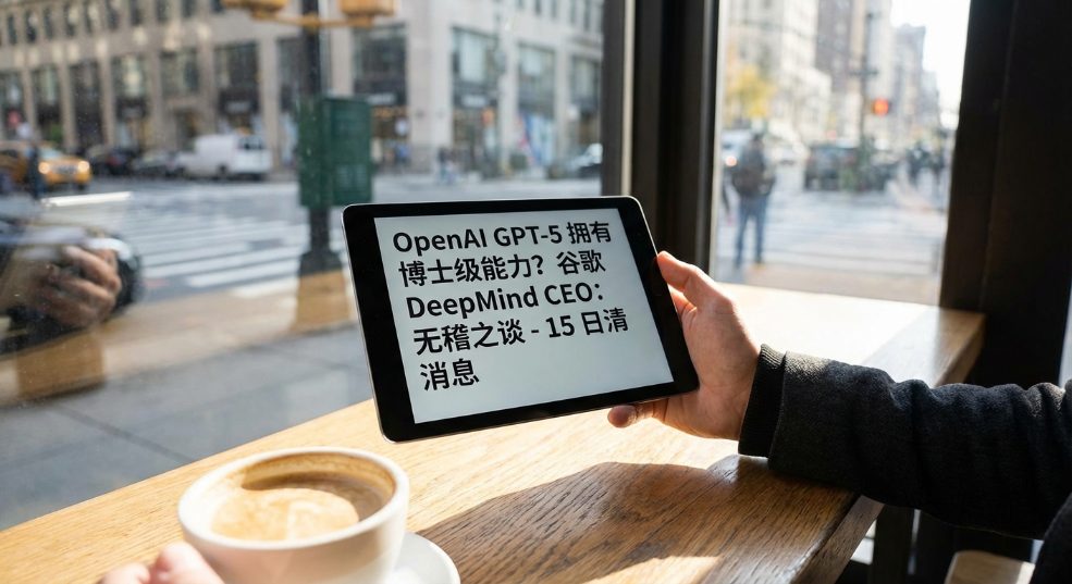 OpenAI GPT-5 拥有博士级能力？谷歌 DeepMind CEO：无稽之谈第一张图