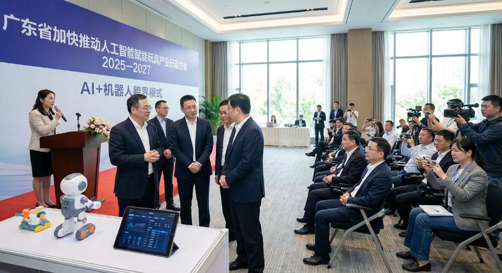 广东：加快推动人工智能与玩具产业融合，探索“AI + 机器人”跨界模式第一张图