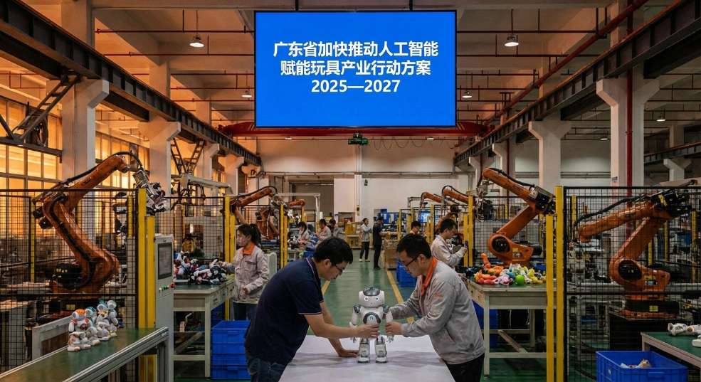 广东：加快推动人工智能与玩具产业融合，探索“AI + 机器人”跨界模式第二张图