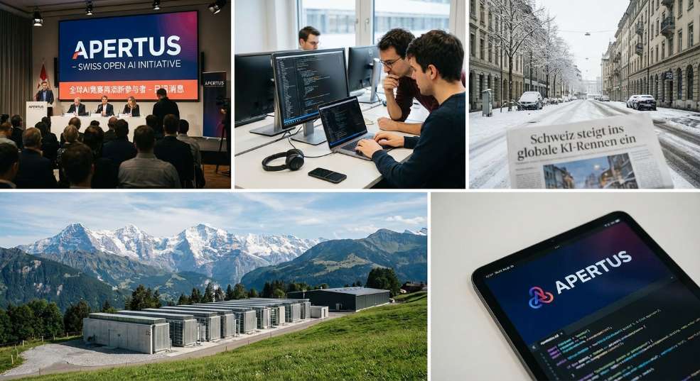 瑞士加入全球 AI 竞赛，推出国家级开源大语言模型 Apertus第二张图