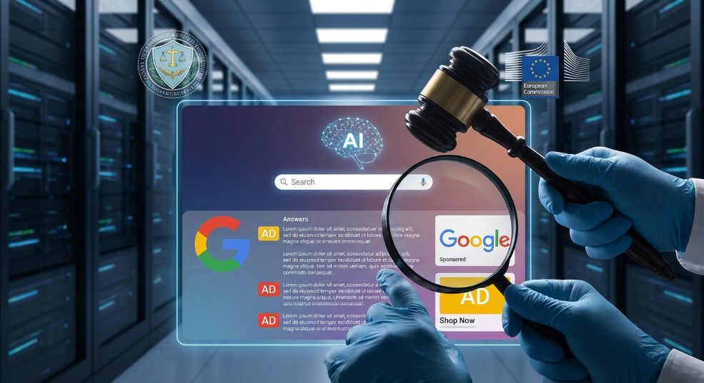 谷歌在 AI 生成的搜索答案旁塞入广告，监管已关注