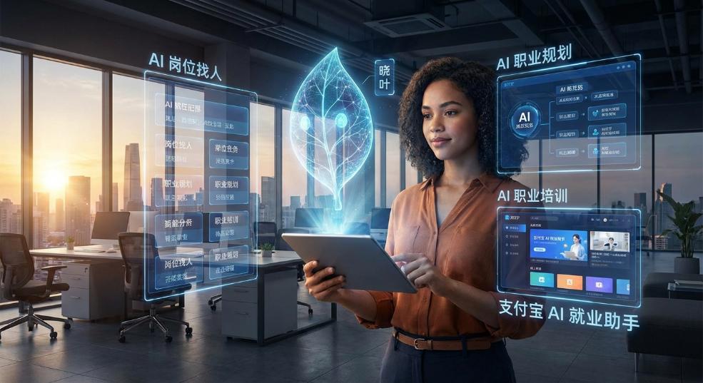 支付宝发布 AI 就业助手“晓叶”：支持“岗位找人”、职业规划、职业培训
