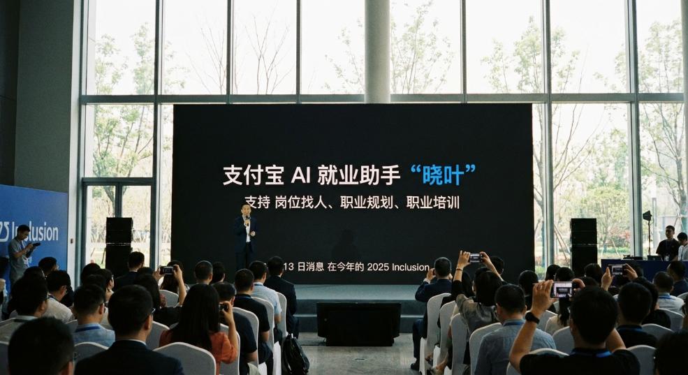 支付宝发布 AI 就业助手“晓叶”：支持“岗位找人”、职业规划、职业培训第一张图