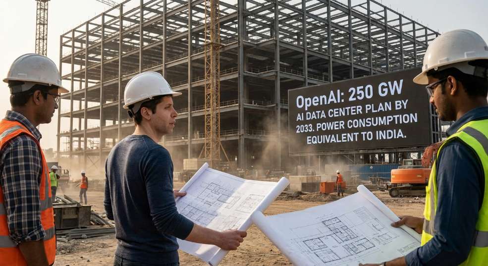 耗电量将相当于整个印度，OpenAI 计划 2033 年前建成 250 吉瓦 AI 数据中心第一张图