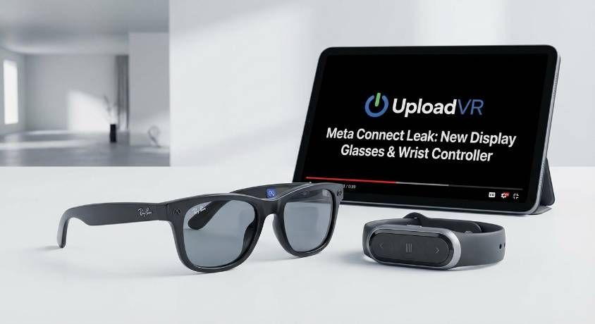 Meta 提前泄露新款带显示屏的智能眼镜