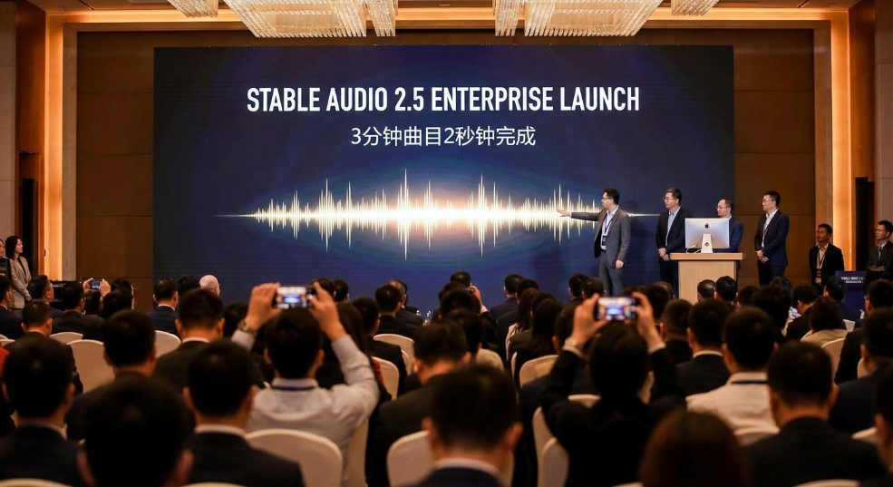 Stable Audio 2.5 企业级音频生成 AI 模型发布，号称“3 分钟曲目 2 秒钟完成”第二张图
