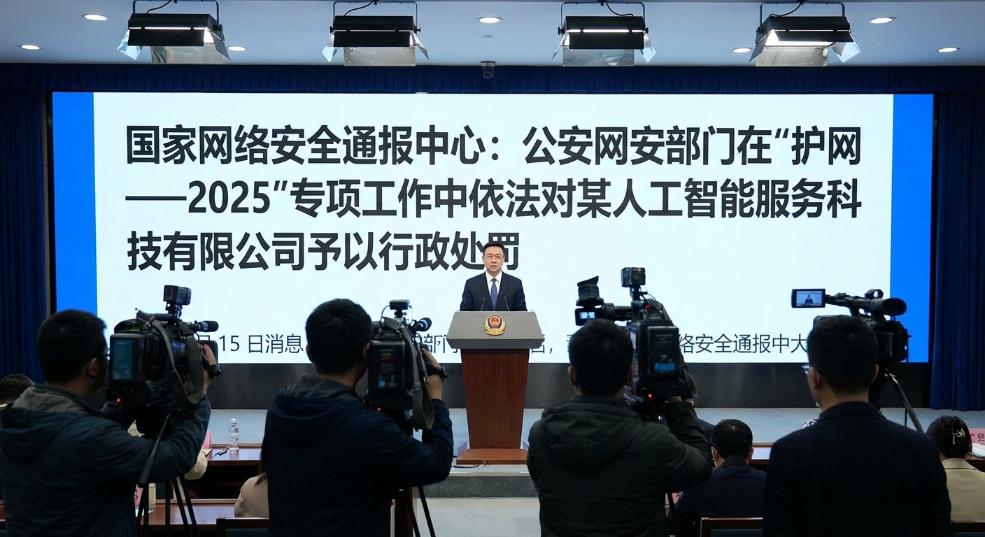 公安网安部门依法对某人工智能服务科技有限公司予以行政处罚第二张图