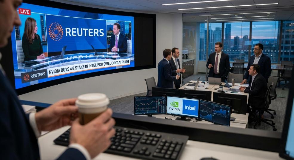 英伟达豪掷 50 亿美元收购英特尔约 4% 的股份,NVIDIA 和英特尔将共同开发AI基础设施和个人计算产品 英伟达豪掷 50 亿美元收购英特尔约 4% 的股份,NVIDIA 和英特尔将共同开发AI基础设施和个人计算产品第二张图