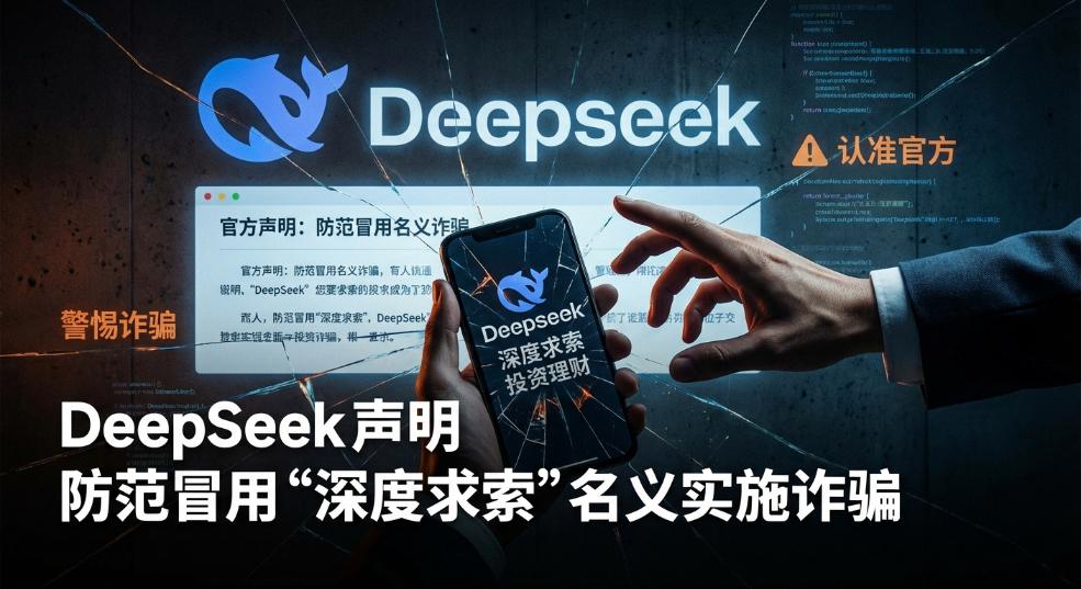 DeepSeek 声明：防范冒用“深度求索”名义实施诈骗