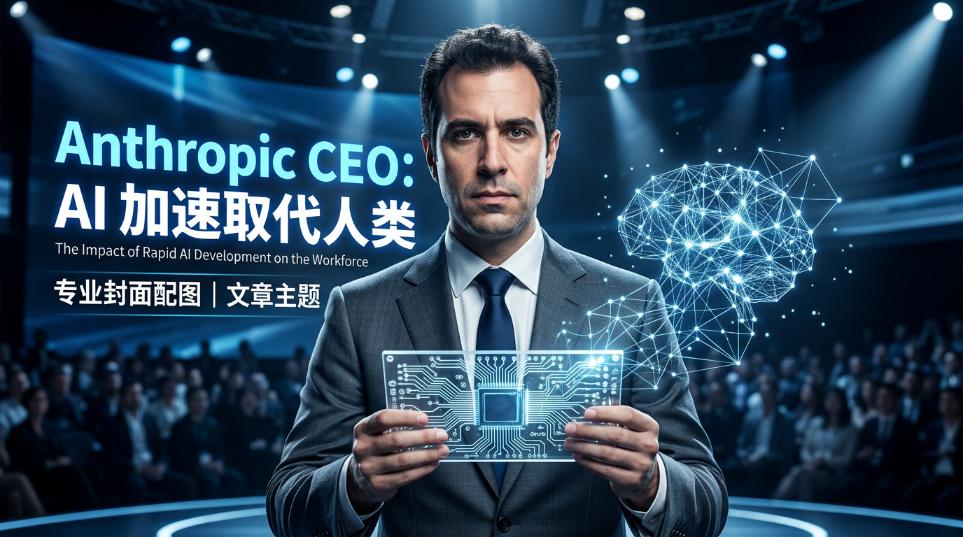 Anthropic CEO：AI 将加速取代人类