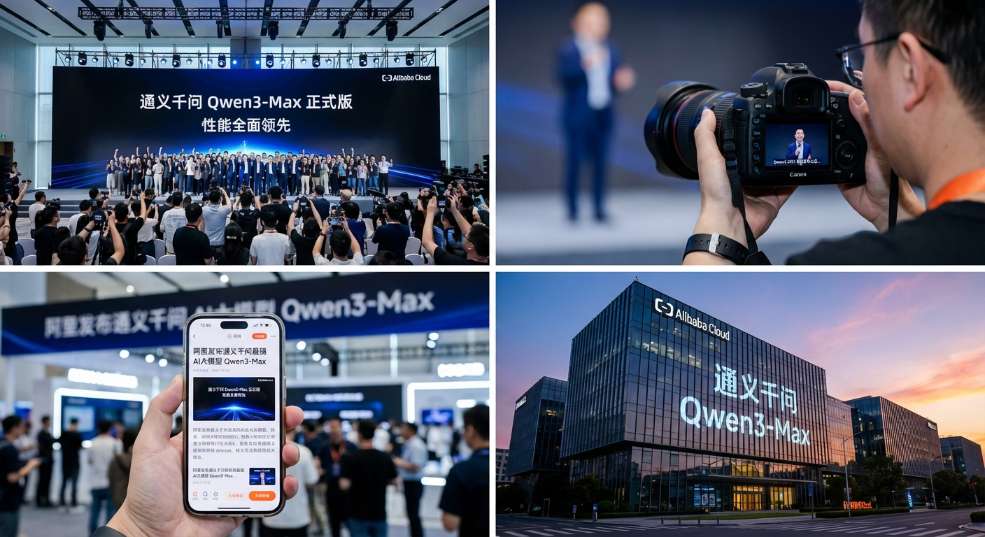 阿里发布通义千问最强 AI大模型 Qwen3-Max 正式版,性能全面领先 阿里发布通义千问最强 AI大模型 Qwen3-Max 正式版,性能全面领先第二张图