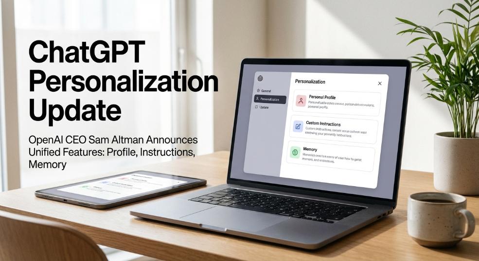 ChatGPT 个性化页面迎来更新